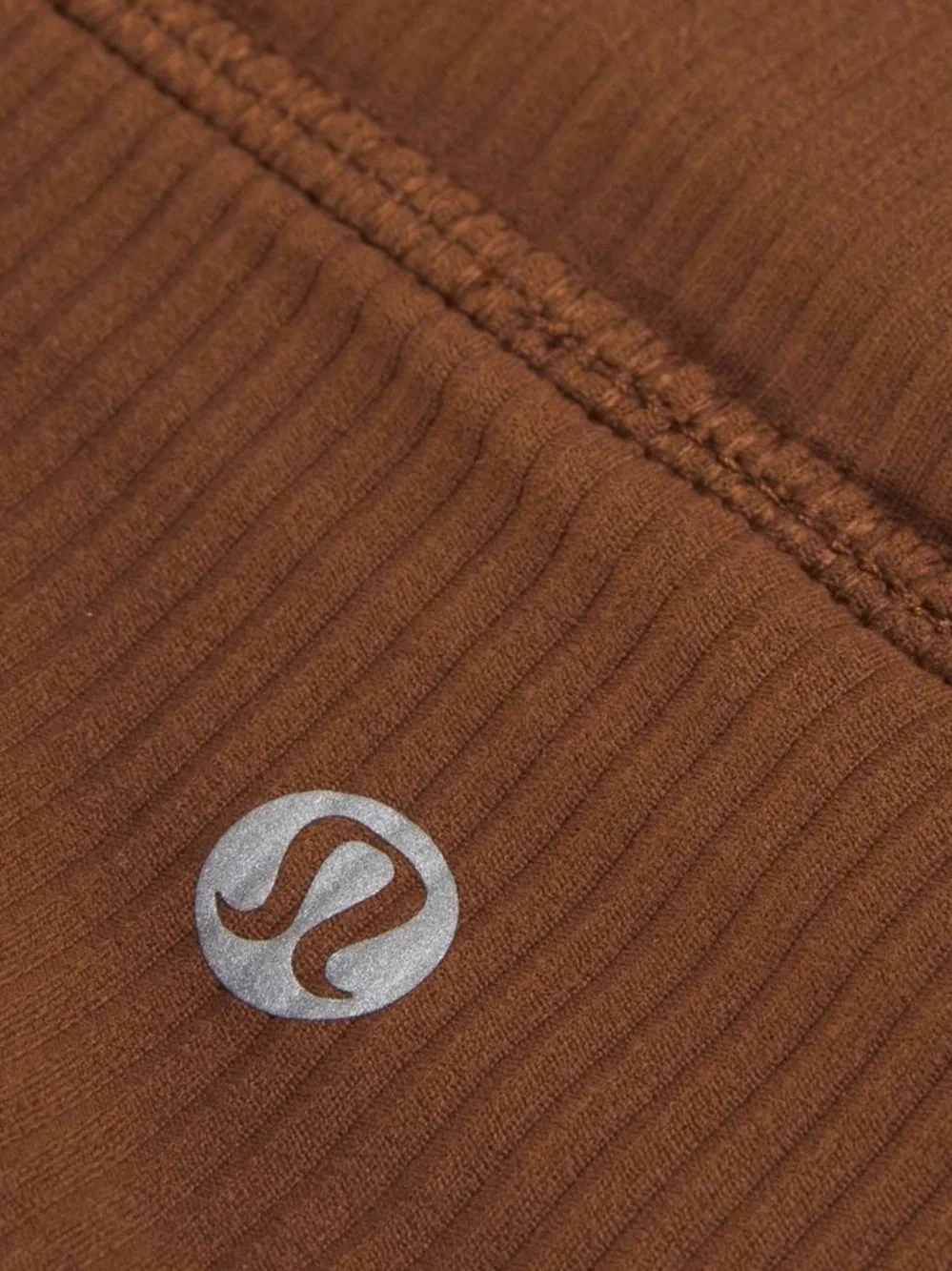 Lululemon Align Ribbed Bra Light Support Size 8 C/D Cup Roasted Brown